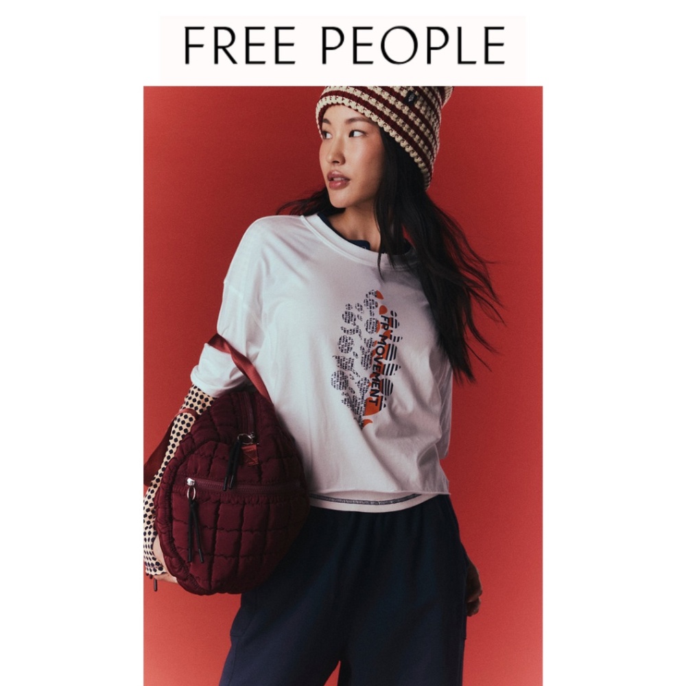 Free People Movement Inspire Buti Logo Tee